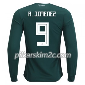 Koszulka Meksyk R.Jimenez 9 Główna Mistrzostwa Świata 2018 - Koszulki Piłkarskie(L/S)